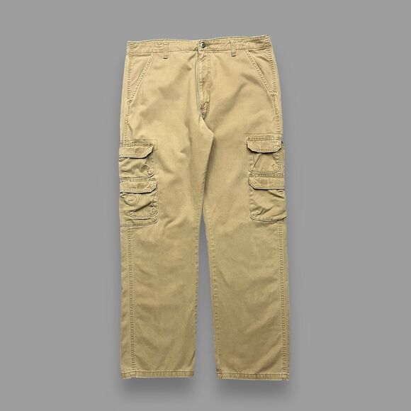 Wrangler Other - Vintage Wrangler Cargo Pants Military Baggy Fit y2k 36x32 (37x32) Beige Tan